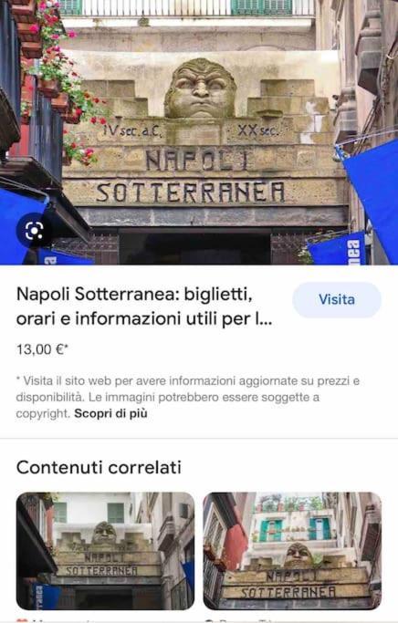 Emyesabi Lejlighed Napoli Eksteriør billede