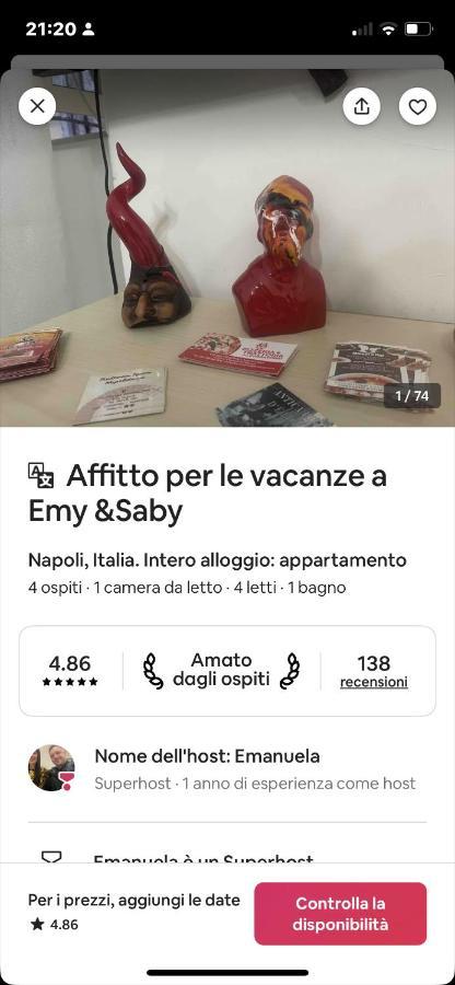 Emyesabi Lejlighed Napoli Eksteriør billede